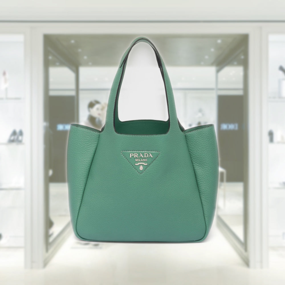 送料関税込☆PRADA スマート ミニ スクエアバッグ ハンドバッグ