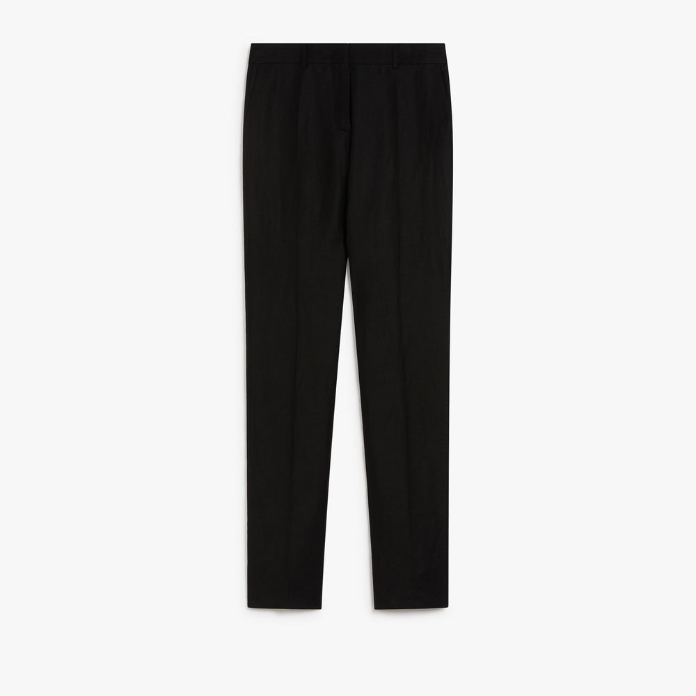 正規品★MAX MARA フレア ビスコース&リネン トラウザーズ Max Mara フレア ビスコース&リネン トラウザーズ
