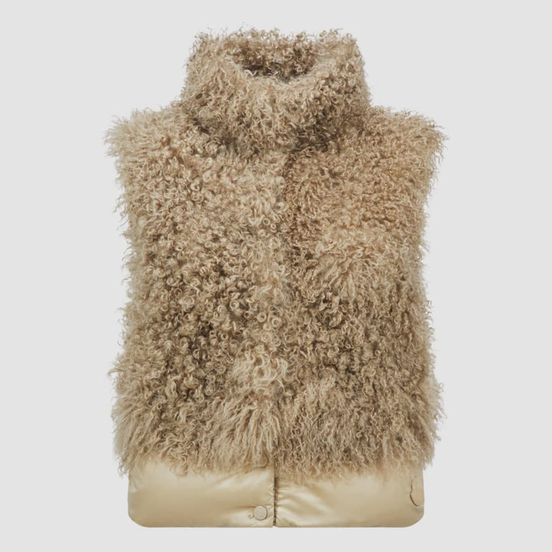 Ermione Shearling Down Gilet