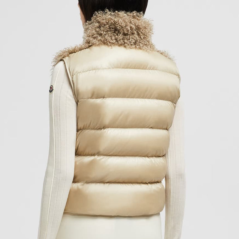 Ermione Shearling Down Gilet