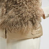 Ermione Shearling Down Gilet