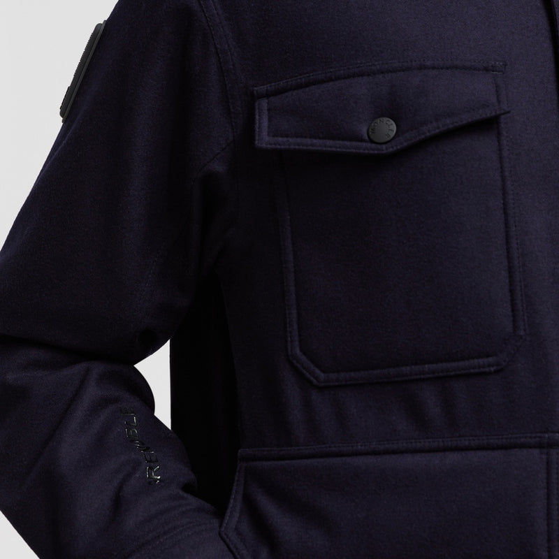 ANTUCO ウール ダウン シャツ ジャケット