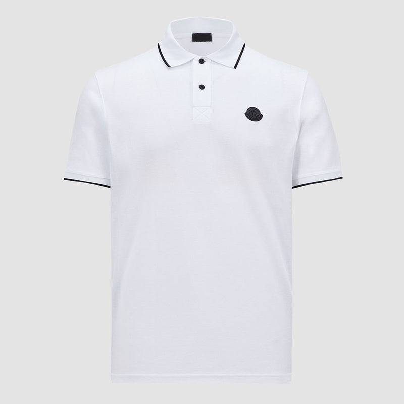 MONCLER ロゴ コットン ピケ ポロシャツ J20918A00012899UR001