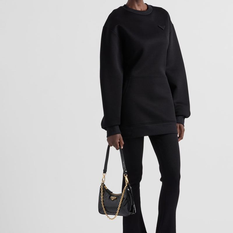 PRADA ショートフリースドレス 133313_10GS_F0002_S_OOO – JP