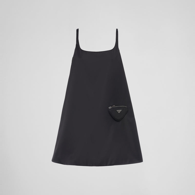 Re-Nylon ポーチ付き ノースリーブドレス